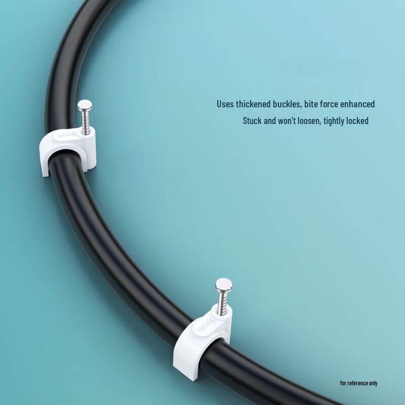 Shengwei CK-3100 8mm Round Steel Nail Cable Clips