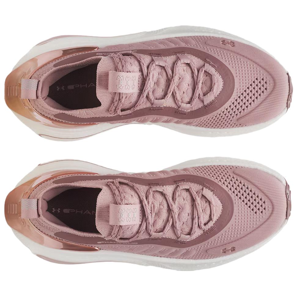 Under Armour HOVR Phantom 4 Chrome - Tourmaline Pink Women Sneakers White-Quartz Metallic-Tourmaline-Pink 6007943-673