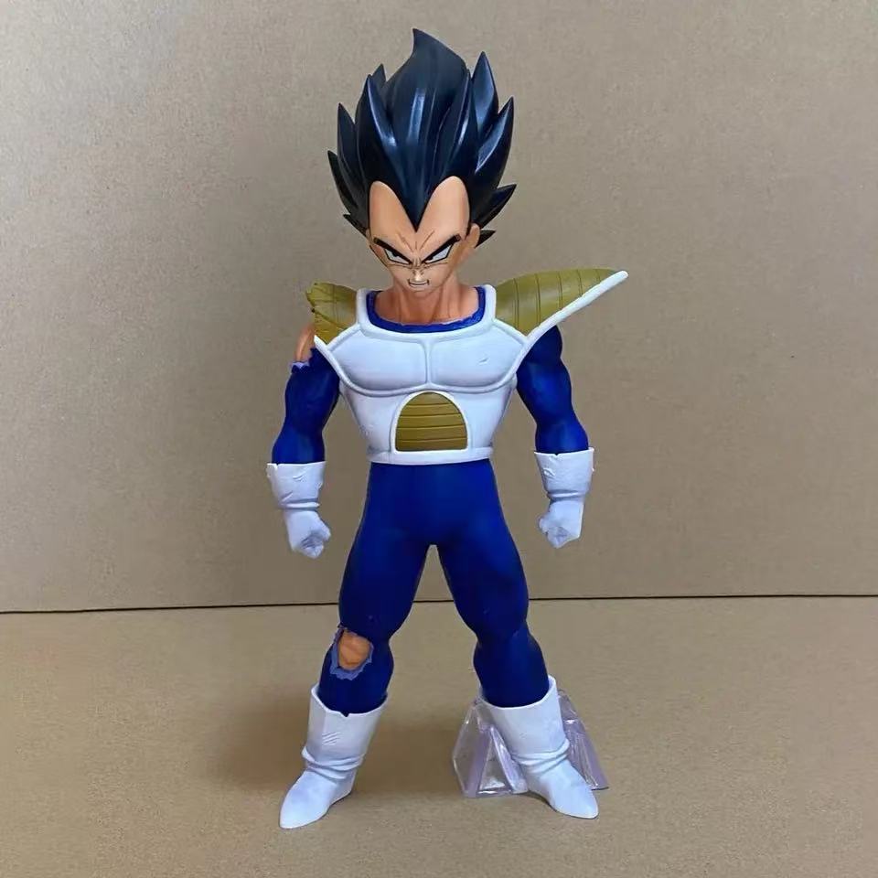23cm/9.06inch Anime Dragon Ball Z Vegeta Figure Super Saiyan Vegeta Action Figures Pvc Statue Collection Model Toys Gifts