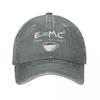 Vintage Energy=Milk+Coffee Baseball Caps Style Distressed Denim Sun Cap E=MC Outdoor Workouts Hats Cap