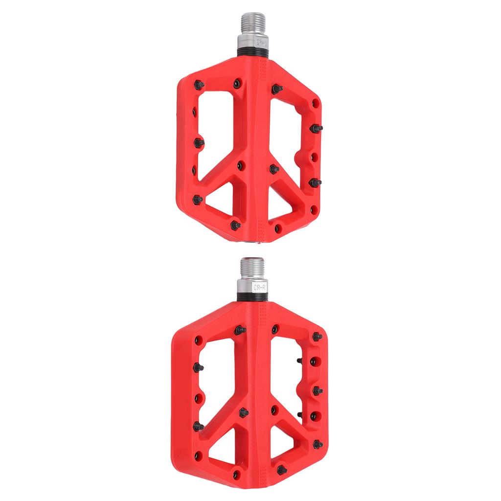 1 Pair Bike Pedal Anti Slip Nylon       Flat Pedals for Road Mountain Bike