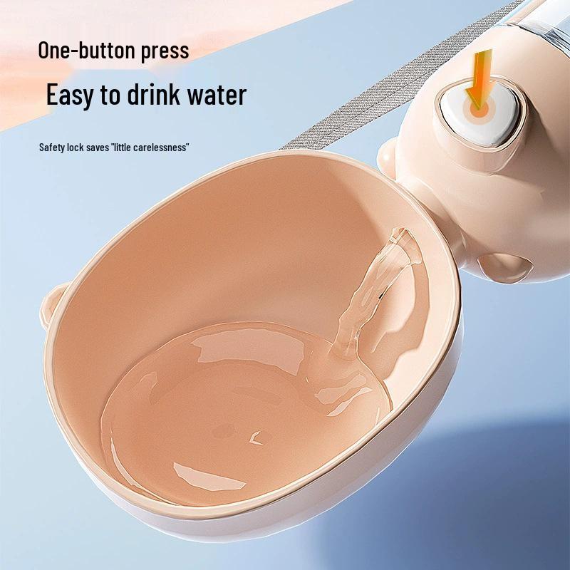 Portable Pet Water Bottle: Travel Cup for Dogs & Cats