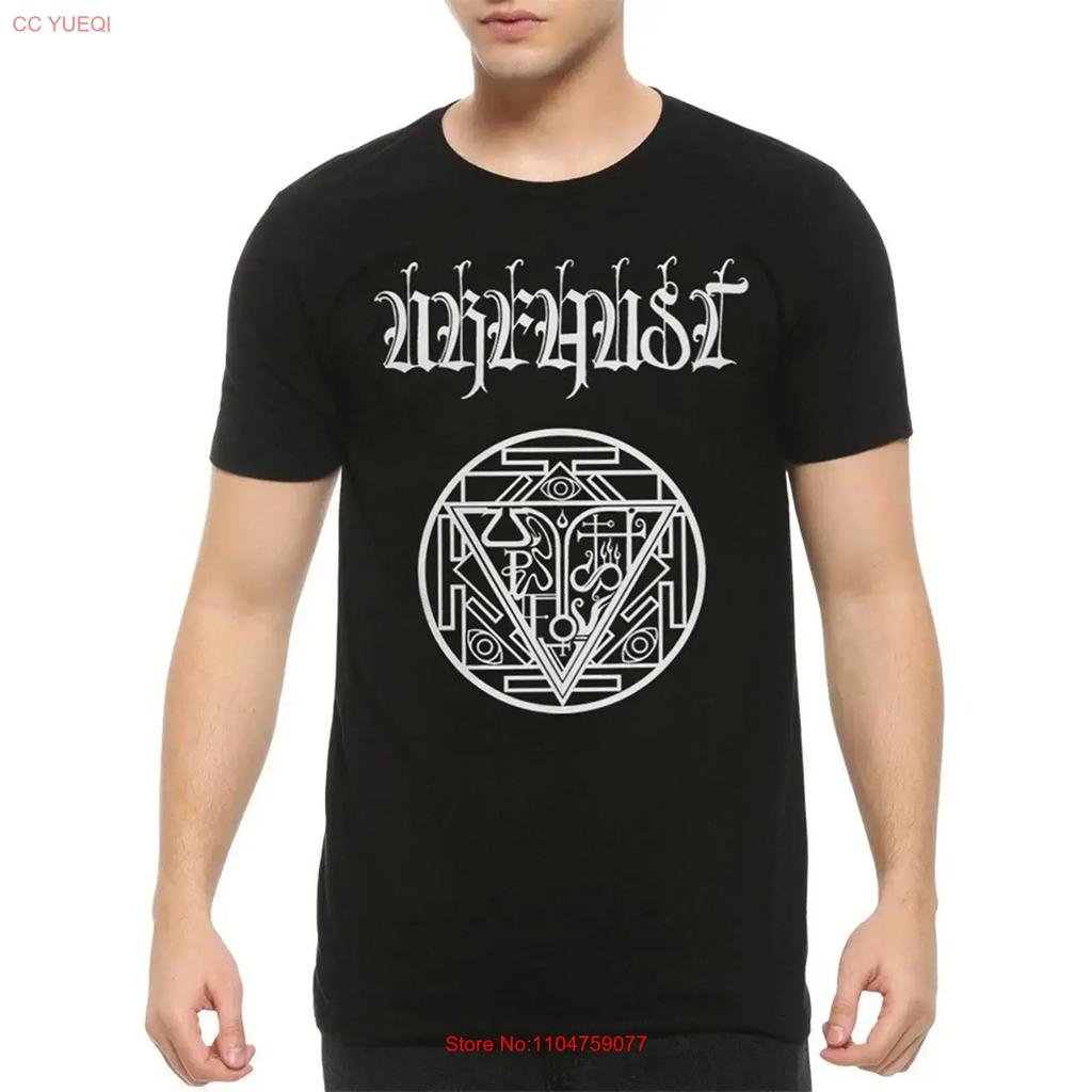 Urfaust Black T Shirt Sizes 100 Cotton URF 023154 Vintage Washed Breathable Streetwear Homme Comfortable Versatile Soft
