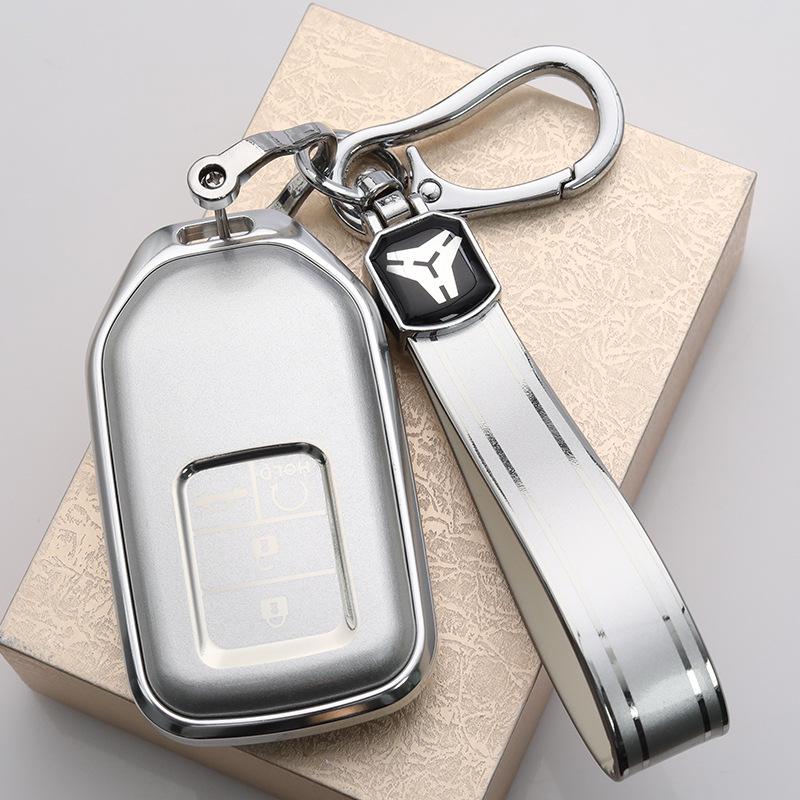 Aluminiumlegierung Auto Schlüsselabdeckung für Honda Fit, Accord, XRV, 10. Generation Lingpai, Xiangyu