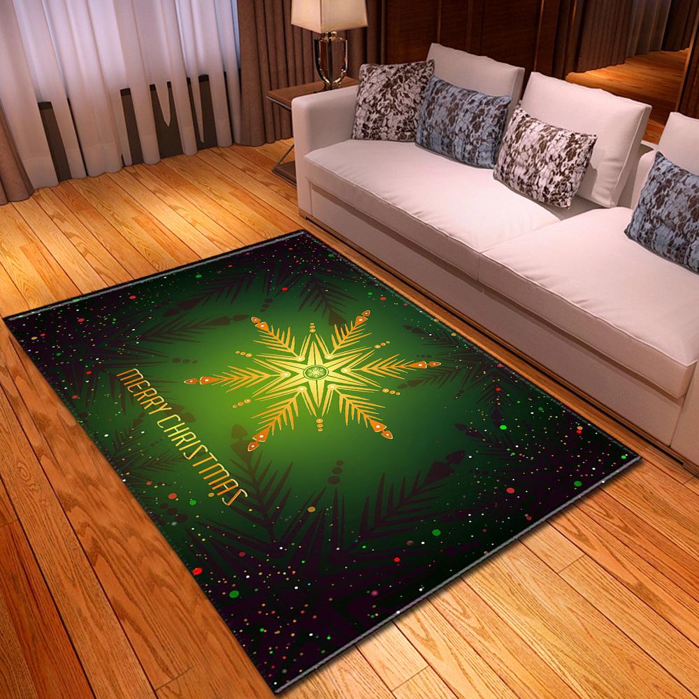 Christmas Living Room Floor Mat Bedroom Dining Room Carpet Carpet Doormat