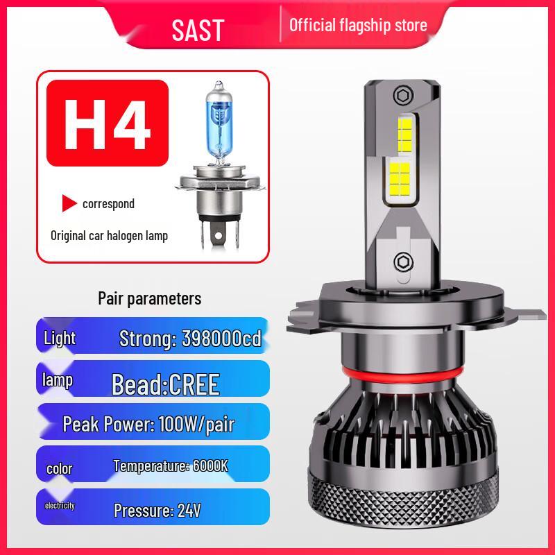 SAST 24V Truck LED Headlight Bulb