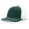 Custom 3D Embroidery Logo Baseball Dad Cap Richardson 112 Trucker Hat with Mesh Cap & Leather Patch Common Fabric Feature