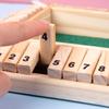 Cu patru fețe 10 numere Shut The Box Joc de masă Set cu clape și zaruri din lemn Joc de masă Deluxe Jocuri de petrecere pentru adulți Familii