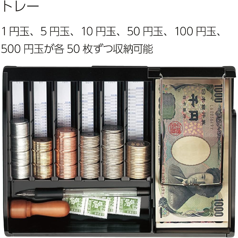 Kokuyo (KOKUYO) CB-13M Handbag Safe with Dial A5 Gray