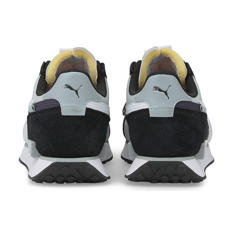 Puma Future Rider Displaced - Quarry Unisex-Sneaker Grau Weiß 383148-06