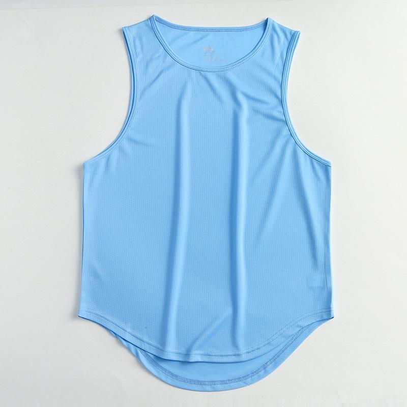 

Men s Quick-Dry Stretch Sports Tank: Summer Marathon Running Training Fitness Wear Medium