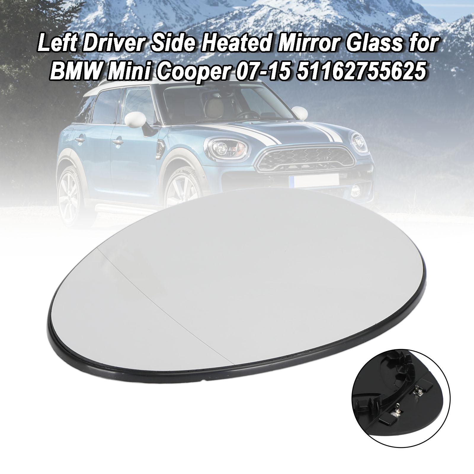 

Left Driver Side Heated Mirror Glass for BMW Mini Cooper 07-15 51162755625