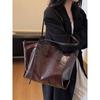 Large Capacity Bag Women's 2025 New Popular High-end Sense Retro Fashion Shoulder Bag Commuter Versatile Tote Bag