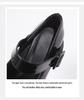 2025 Chunky Heel Black Mary Jane High Heels for Petite Women – French Niche Design