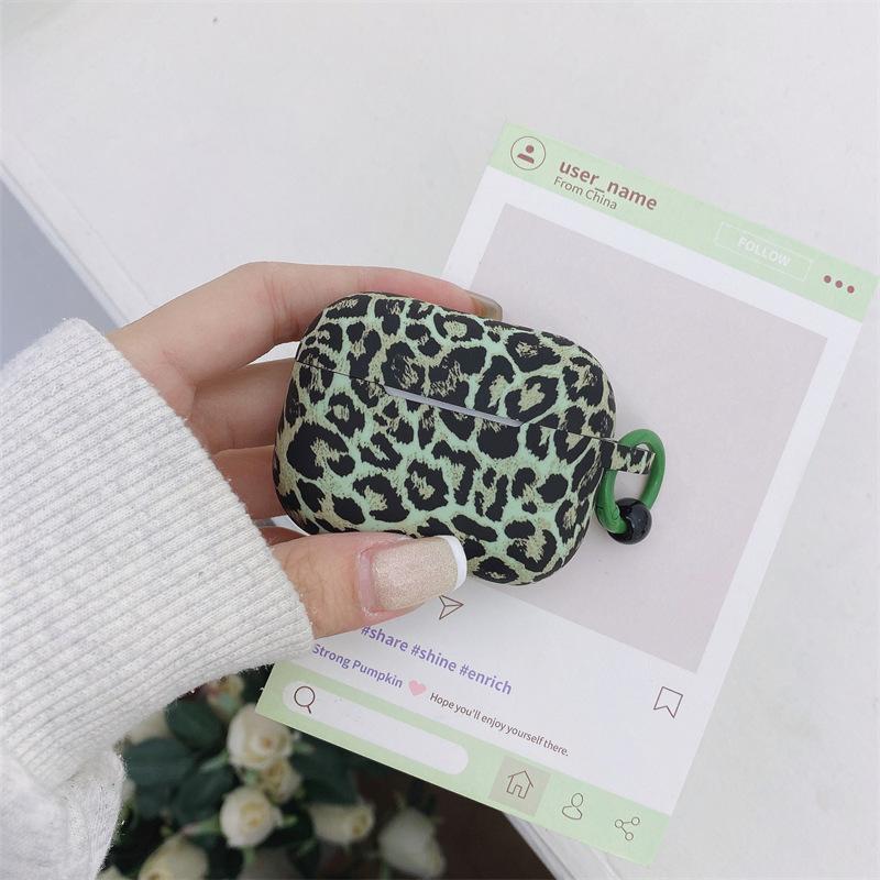 ins personalized printing leopard print suitable for AirPods 1 generation protective case second generation 1 generation pro1 apple bluetooth headset