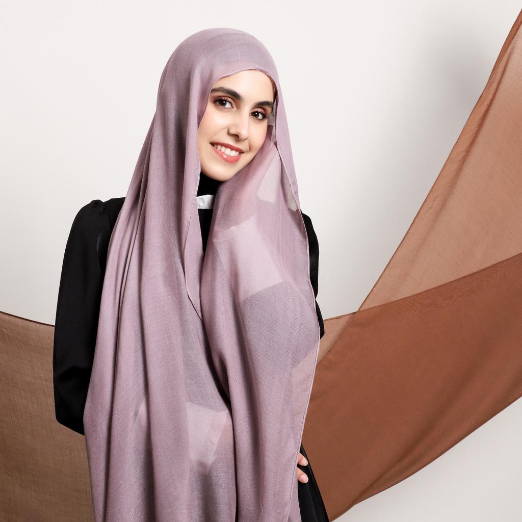 Rayon Viscose Hijab Women Muslim Scarf Shawls Abaya Women Veil Headscarf Wraps Plain Islamic Turban Headbands Foulard