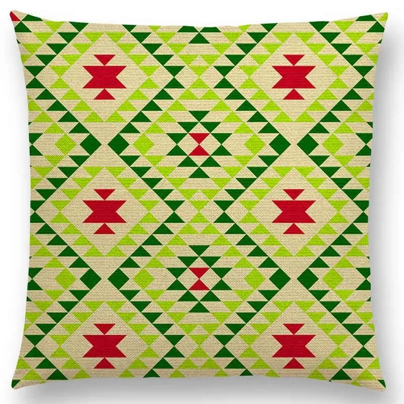Colorful Geometric Pattern square Cushion Cover Pillow Case Decorative Line/ Throw Pillows Cushions for Home Decor x