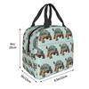 Bumpy Ankylosaurus Magniventris Isolierte Lunchtasche für Kinder Schulkühler Thermische Lebensmittelbox Tragbare Lunchboxen Behälter