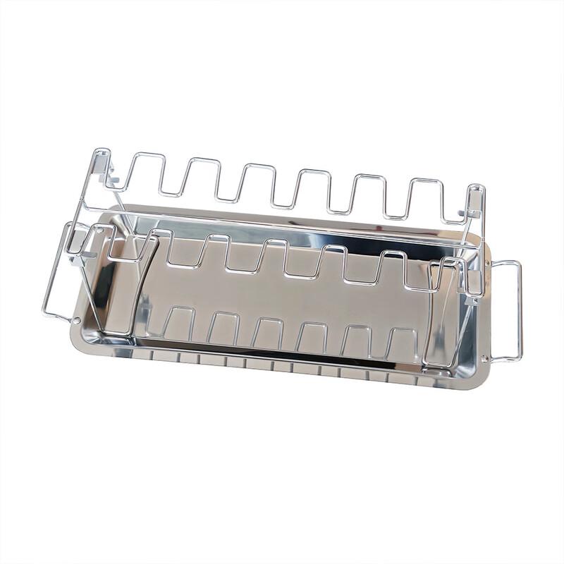 SMVP Stainless Steel Foldable Chicken Rack 3-Piece Set