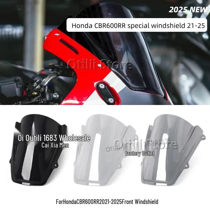 Acrylic Windshield for 2021-2025 Honda CBR600RR Motorcycle