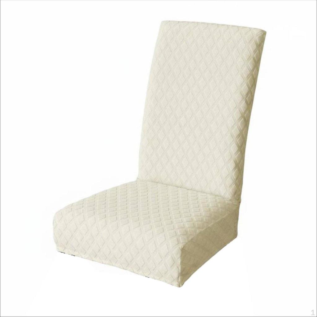 Stretch Dining Chair Cover Full Coverage High Back Stretchy