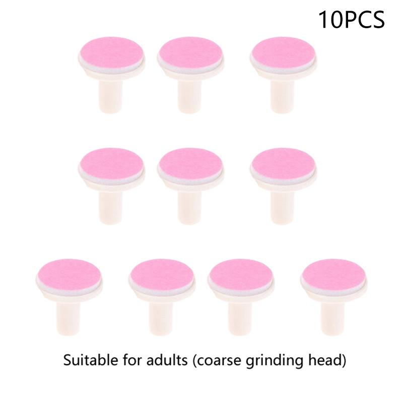10 Buc Tampoane Pile de Unghii pentru Bebeluși Tampoane de Rezervă pentru Pila Electrică de Unghii Capete de Măcinare pentru Unghiile Bebelușilor Pentru Copil Nou-născut Sugari Copil Mic