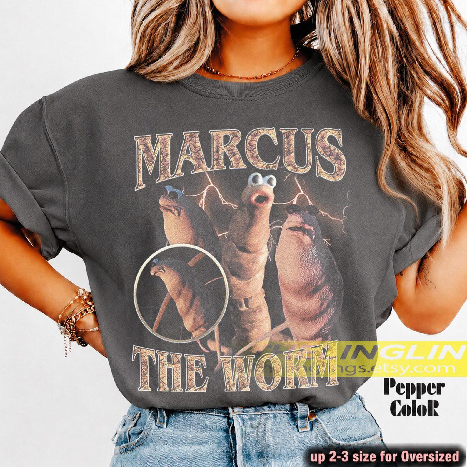 Funny Marcus The Worm Unisex Softstyle T-Shirt, Jimbo James Tee Shirt Gift For Man, Where Is Jumbo James Meme, For Him, For Woman RZ L