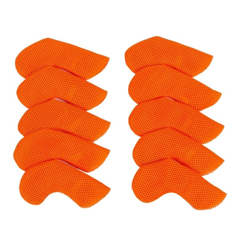 10pack Elastic Golf Club Head Covers Protective Sleeves with Dustproof for Drivers Soft Inner Lining