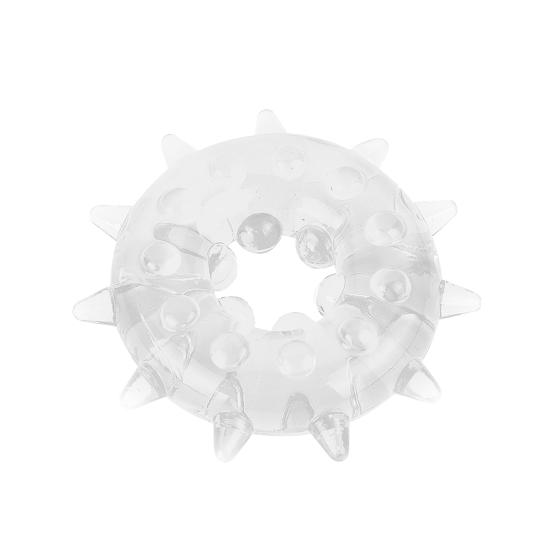 Men's Masturbation Snowflake Shape Flexible Sex Toy TPE Adults Men
