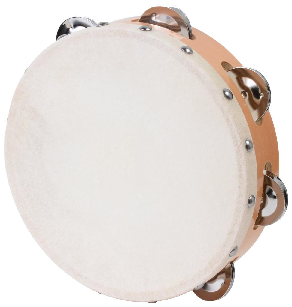 KC Leather Tambourine Calfskin 21cm TCS-21/7