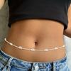 Luxus Feine Türkische Blaue Augen Gürtel Statement Taillenkette Damen Glänzend Voll Strass Böse Augen Bauch Taille Kette Körper Schmuck