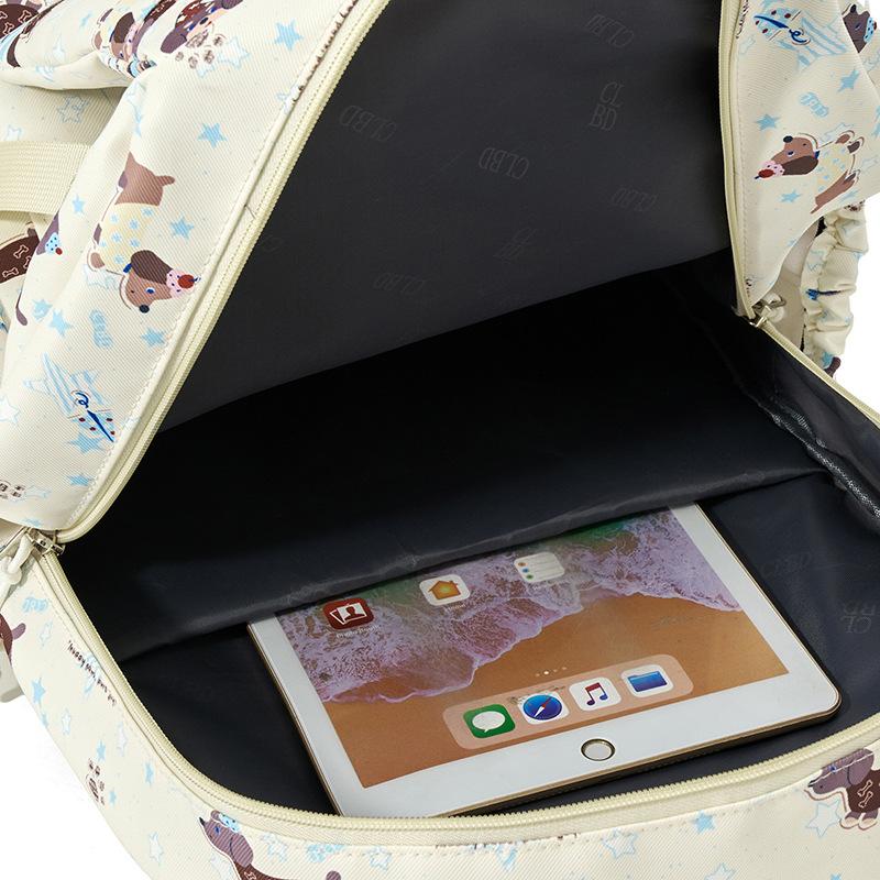 Japanese Backpack Female Niche Junior High School Student Schoolbag Cute Cartoon College Student Backpack Large Capacity Student Schoolbag