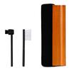 Velvet AntiStatic Cleaning Brush with Ergonomic Wood Handle for Better Sound Quality Needle Cleaning Brush
