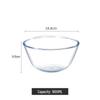 Thickened Clear Glass Multi-Purpose Bowl