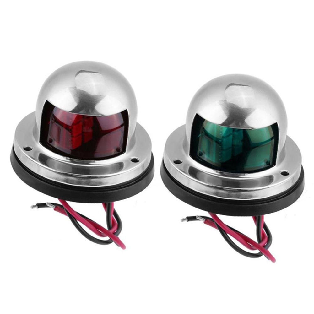 Luci Di Navigazione LED Per Barche - Coppia Verde E Rossa IP66 12V - Foto 7