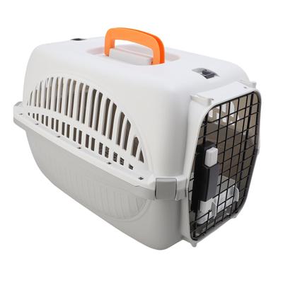 Plastový přepravník pro domácí mazlíčky Snadná montáž Dostatek prostoru Vynikající ventilace Přenosný přepravník pro psy pro
