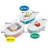 Skater Bento Box Seal Container Storage Container Set of 3 860ml Peter Rabbit Made In Japan SRS3SAG-A