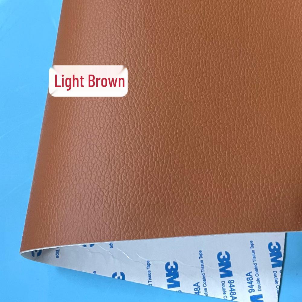 3M Selbstklebendes Reparaturpflaster aus Leder mit Litschi-Muster für Sofa & Auto-Innenraum