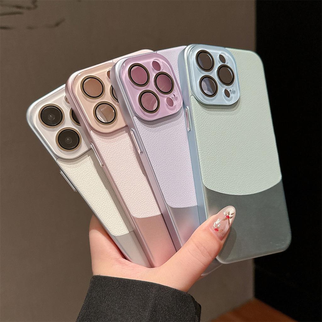 Modne Kryształowe Soczewki Kompleksowe Magnetyczne Etui Antywstrząsowe na Telefon Komórkowy dla IPhone 15pro 15promax 14plus 14pro 12pro 15 14promax