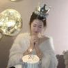 Gold & Silver Tassel Crown Cake Decoration Birthday Hat