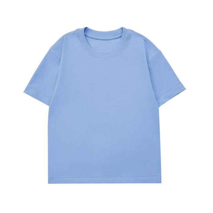 Customizable Kids' UV Protection Quick-Dry T-Shirt In 230g Cool Cotton, Short-Sleeved, Moisture-Wicking for Boys & Girls