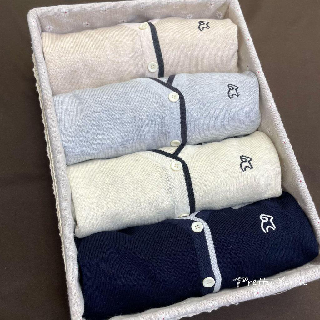 Niedriger Strickcardigan mit langen Ärmeln im koreanischen Stil für Damen, bestickt mit Schafen