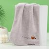 Dětský ručník z čisté bavlny s kreslenou výšivkou - Měkký a savý, Ideální pro domov, školu a školku