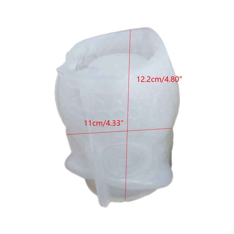 Eulen-Blumentopf Harz Silikonform Silikonharz Kunstformen DIY Harzformen Stifthalter Gießform Blumentöpfe Formen