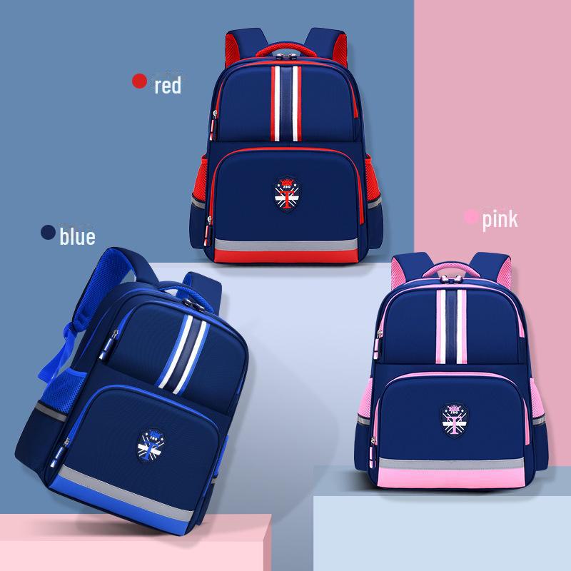 Waterproof Lightweight Backpack for Primary School Students, Ages 6-12, Grades 1-6