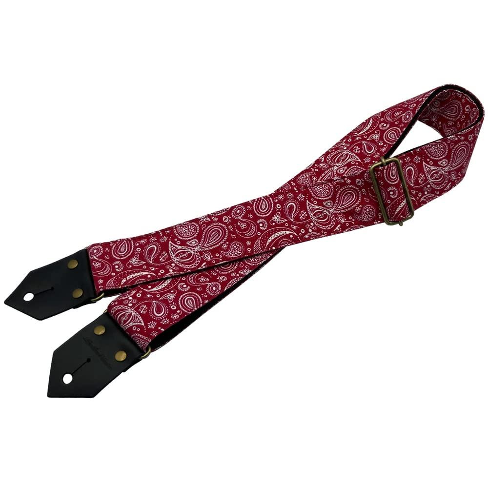 Spice Note Guitar Printing Fabric Strap, Series, Paisley, ES-PP50PSY/RDW