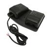 Double Foot Switch High Power Self Locking 2 Wire Foot Pedal Switch for Appliance Industrial Equipme