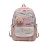 School bag Macaron girl backpack New primary school students large-capacity backpack Female junior high school students High school students