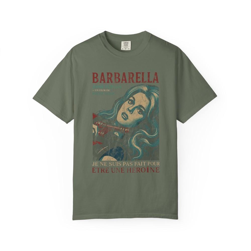 Vintage Barbarella Tshirt Retro Scifi Unisex Tee Lgbtq Girl Power Gift
