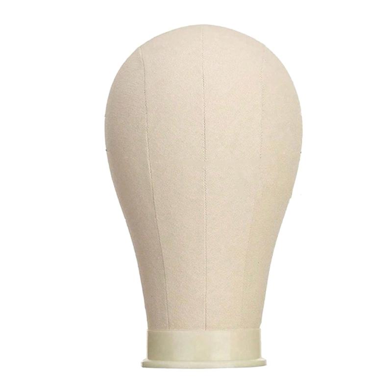 Soporte de peluca ajustable Maniquí con base de PU antideslizante Para entrenamiento profesional de peluquería